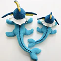 Peluche Fluffy · Vaporeon · Mediano - Vista del producto