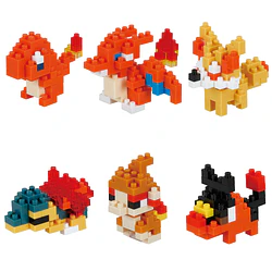 Figura Mini · Tipo Fuego · Sorpresa