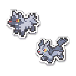 Pack 2 Pin · #0261 Poochyena