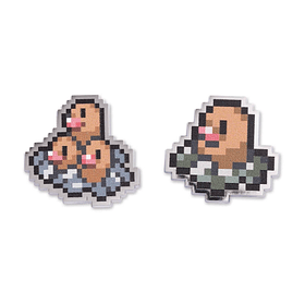 Pack 2 Pin · #0050 Diglett