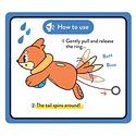 Peluche Mascota · Buizel Nadando - Vista del producto
