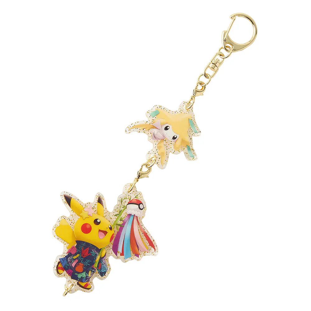 Llavero Doble · Jirachi & Pikachu - Vista del producto
