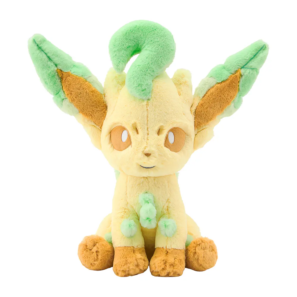 Peluche Fluffy · Grande · Leafeon - Vista del producto