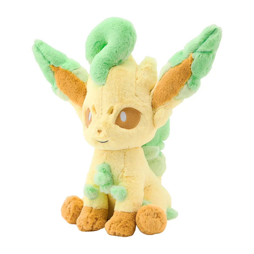 Peluche Fluffy · Grande · Leafeon - Vista del producto