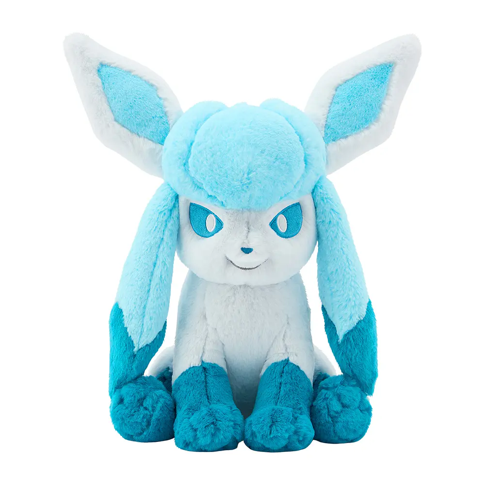 Peluche Fluffy · Grande · Glaceon - Vista del producto