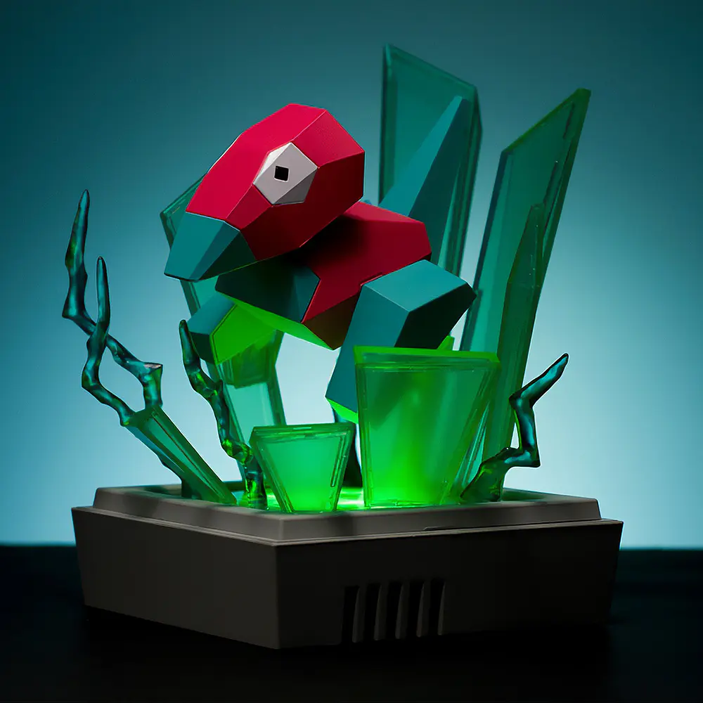 Figura Luminosa · Porygon - Vista del producto