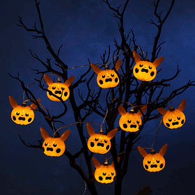 Set Luces LED · Pikachu Calabaza