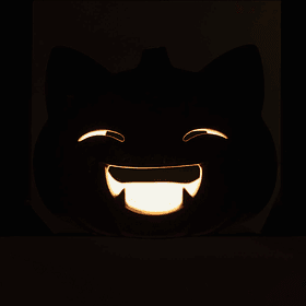 Soporte para Luz · Snorlax Calabaza