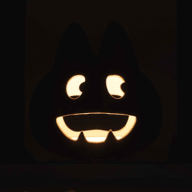 Soporte para Luz · Munchlax Calabaza