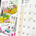 Calendario de Escritorio · 2026 - Vista del producto