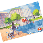 Set Postales & Poster · Ciudad Luminalia 2