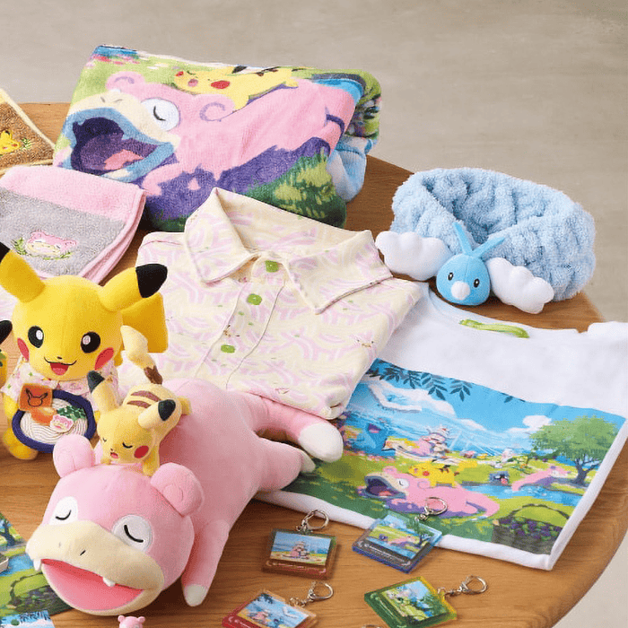 Camisa Slowpoke & Pikachu · Talla M 8