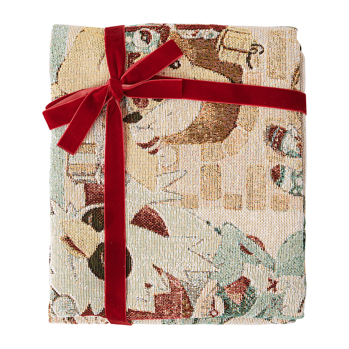 Manta Jacquard · Ayudantes Navideños 2