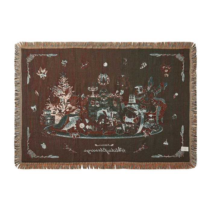 Manta Jacquard · Ayudantes Navideños 4