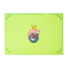 Carpeta A4 · Slowpoke & Pikachu