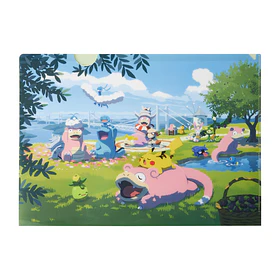 Carpeta A4 · Slowpoke & Pikachu