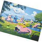 Carpeta A4 · Slowpoke & Pikachu 1