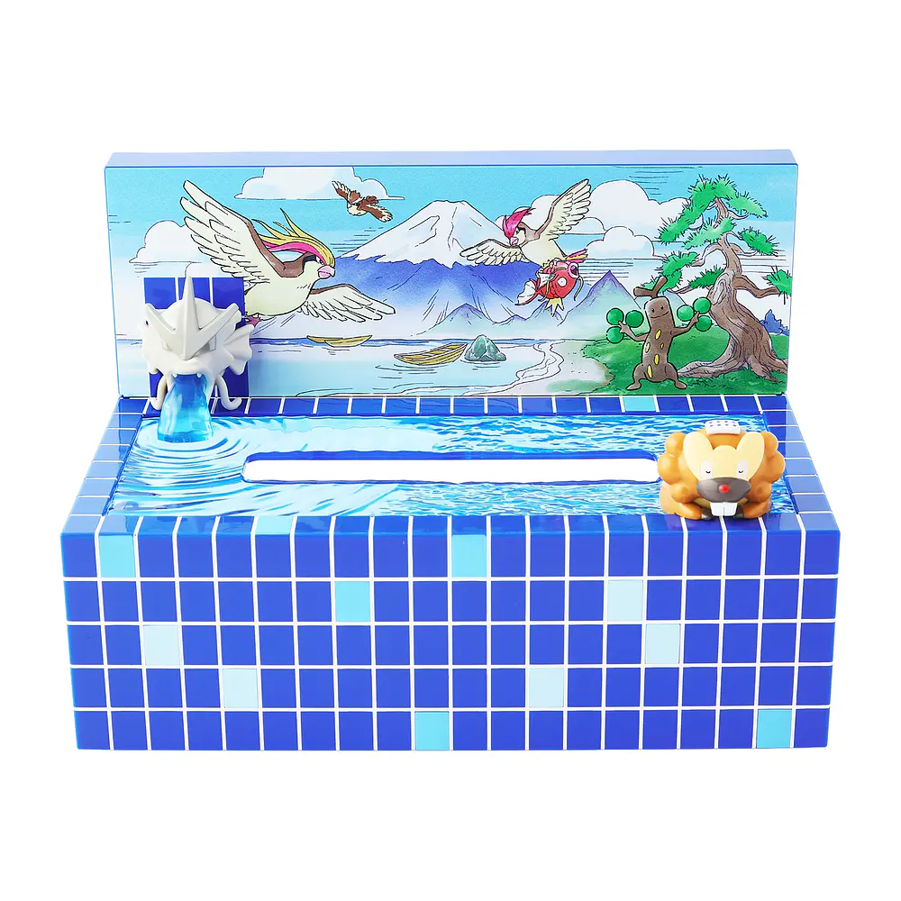 Caja para Pañuelos · Bibarel & Gyarados - Vista del producto
