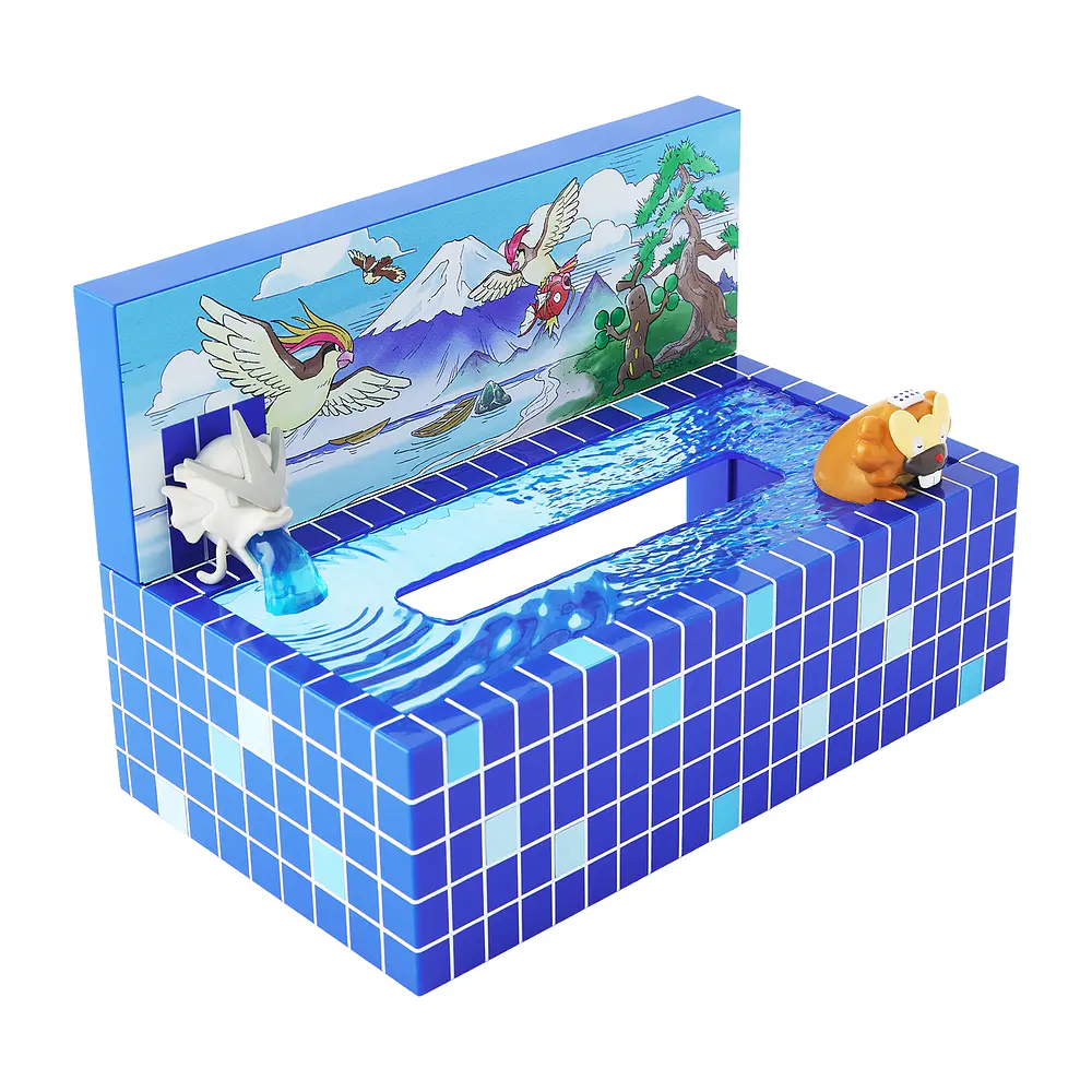 Caja para Pañuelos · Bibarel & Gyarados - Vista del producto