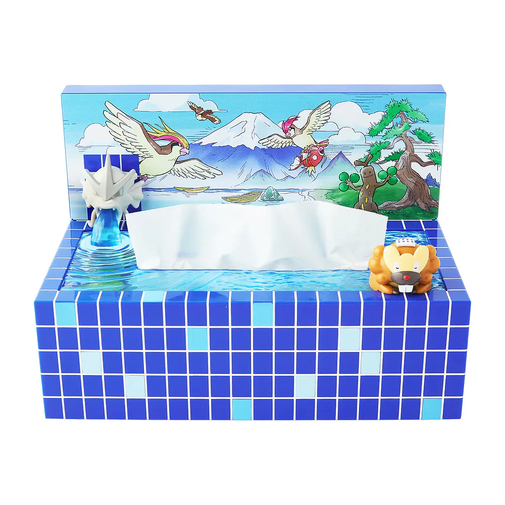 Caja para Pañuelos · Bibarel & Gyarados - Vista del producto