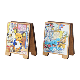 Set 2 Clips · Raichu & Poliwhirl