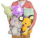 Peluche Fluffy · Dedenne · Grande - Vista del producto