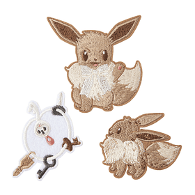 Set Stickers Bordados · Eevee