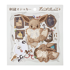 Set Stickers Bordados · Eevee 1