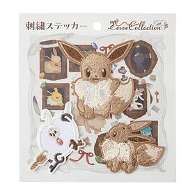 Set Stickers Bordados · Eevee