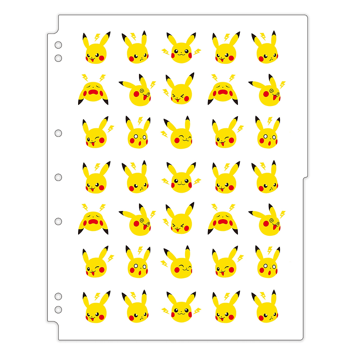 Hojas Archivador · Pikachu Impactrueno 1