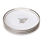 Set 4 Platos · Winter Wonders 2