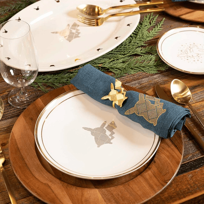 Set 4 Platos · Winter Wonders 3