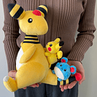 Peluche · Ampharos, Pikachu y Marill 1