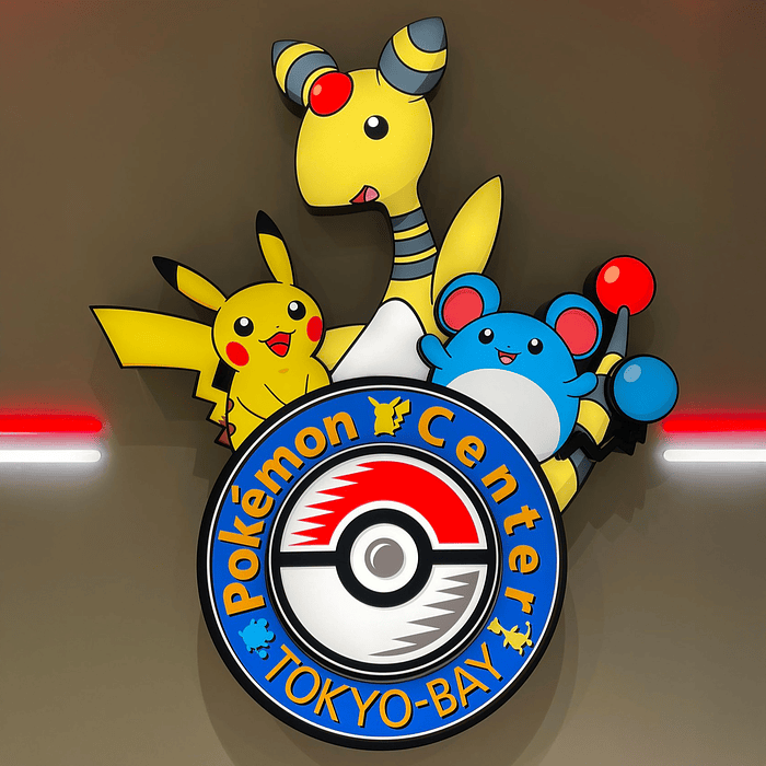 Pin · Ampharos, Marill & Pikachu 3