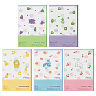 Pack 5 Cuadernos · Mix Fruits 4