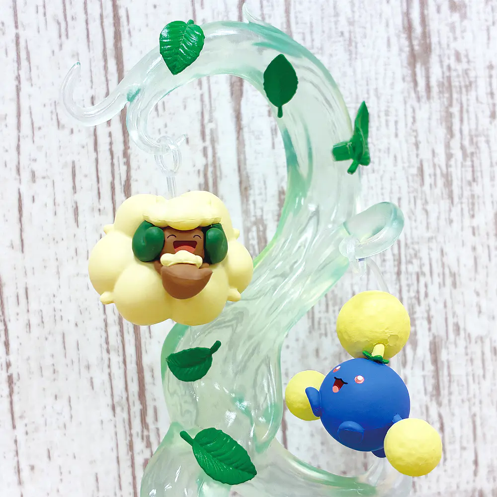 Swing Vignette 4 · Figura Whimsicott y Jumpluff - Vista del producto