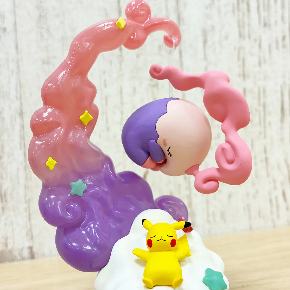 Swing Vignette 4 · Figura Musharna y Pikachu - Vista del producto