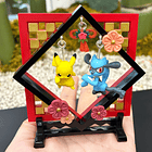 Funwari Yurarin · Figura Riolu y Pikachu 2