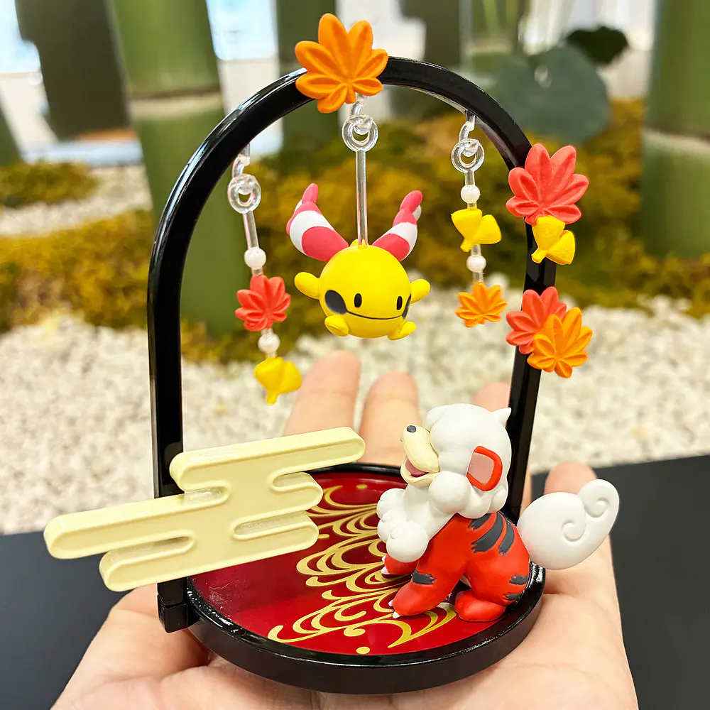 Funwari Yurarin · Figura Chingling y Growlithe de Hisui - Vista del producto