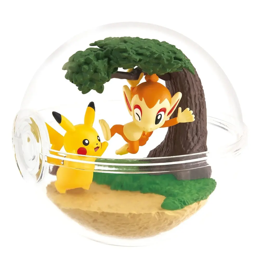 Terrarium 12 · Figura Chimchar y Pikachu - Imagen principal