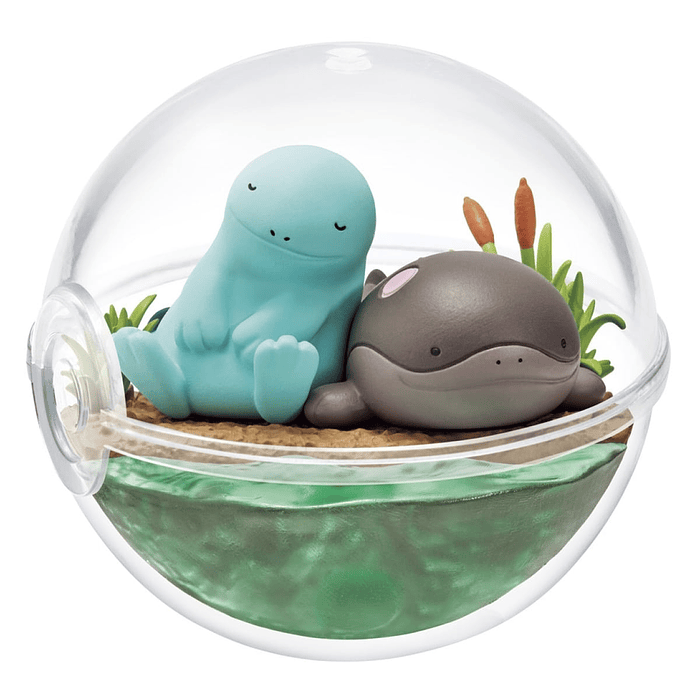 Terrarium Relaxing Time · Figura Quagsire y Clodsire