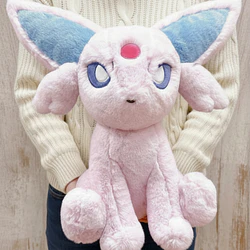 Peluche Fluffy · Grande · Espeon