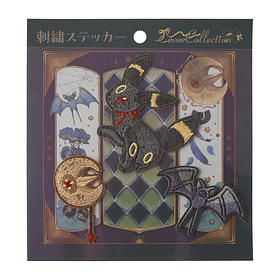 Set Stickers Bordados · Umbreon