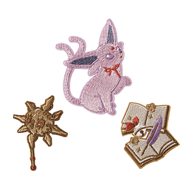 Set Stickers Bordados · Espeon