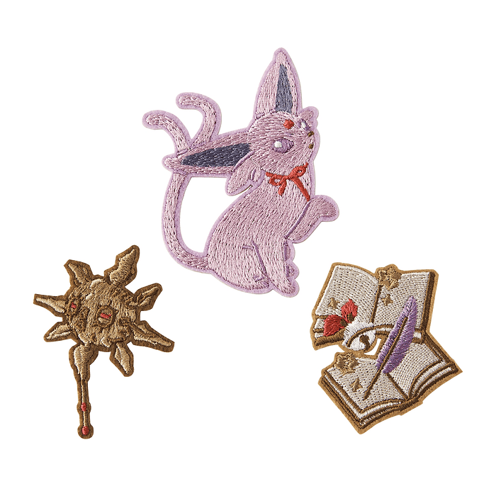 Set Stickers Bordados · Espeon 2