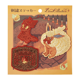 Set Stickers Bordados · Flareon