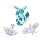 Set Stickers Bordados · Glaceon 2