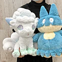 Peluche Fluffy · Vulpix de Alola · Grande - Vista del producto