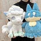 Peluche Fluffy · Vulpix de Alola · Grande 2