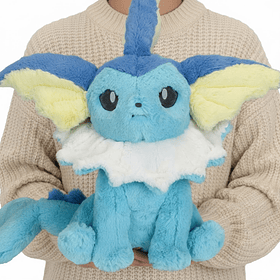 Peluche Fluffy · Grande · Vaporeon